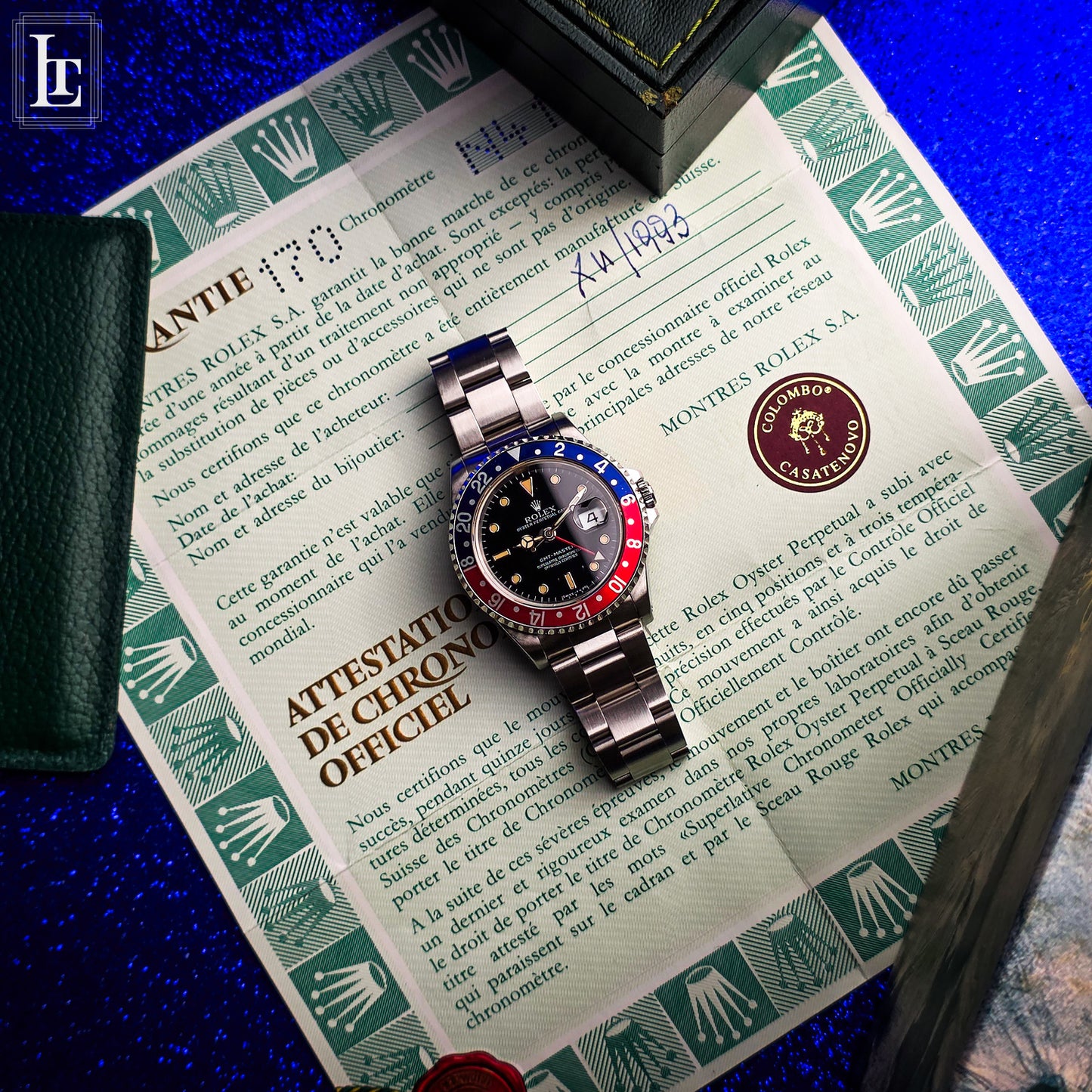 Rolex GMT Master Ref. 16700 b&p