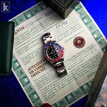 Rolex GMT Master Ref. 16700 b&p
