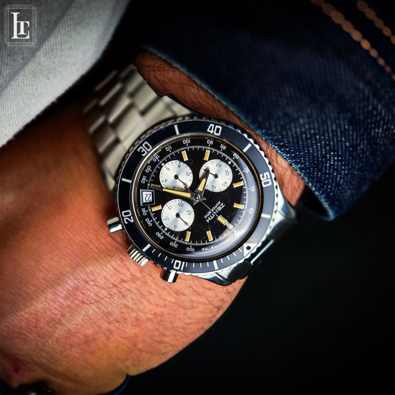 Zenith El Priimero De Luca panda MK1 – Luxo Time Firenze
