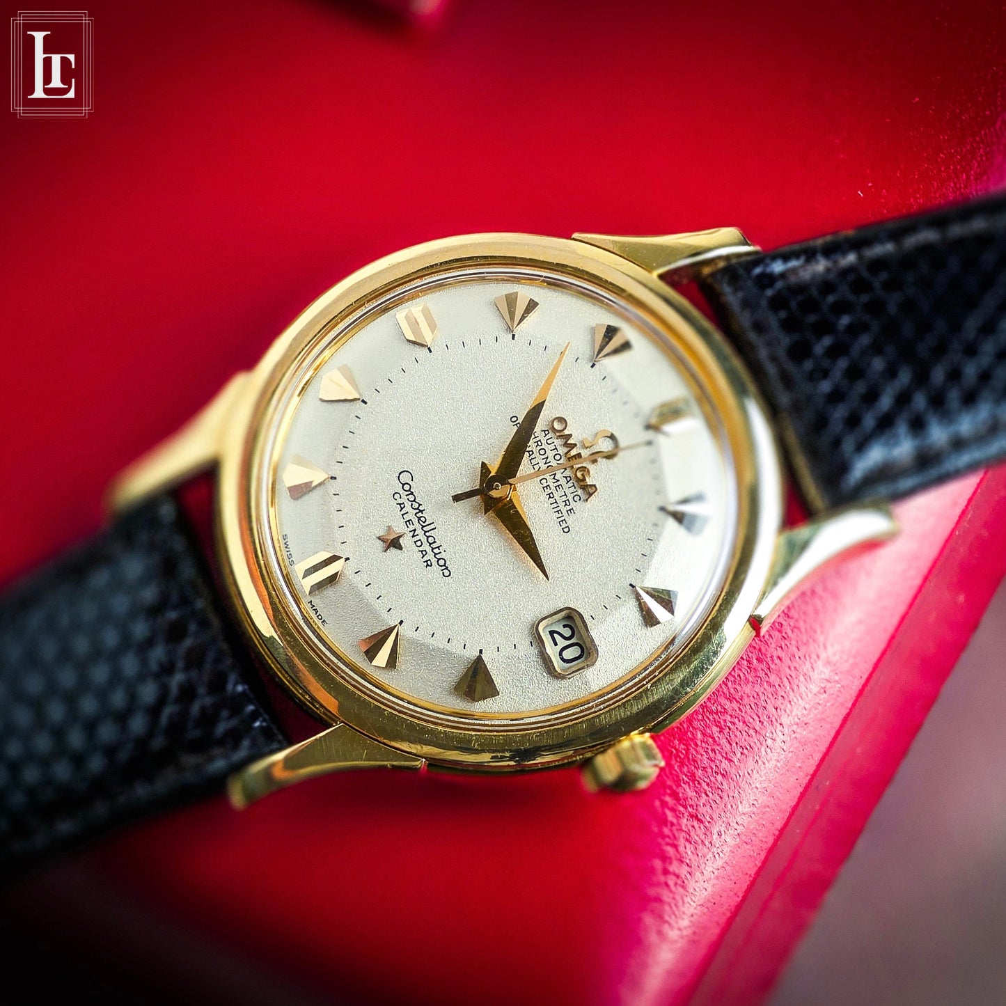 Omega Constellation 18k with box