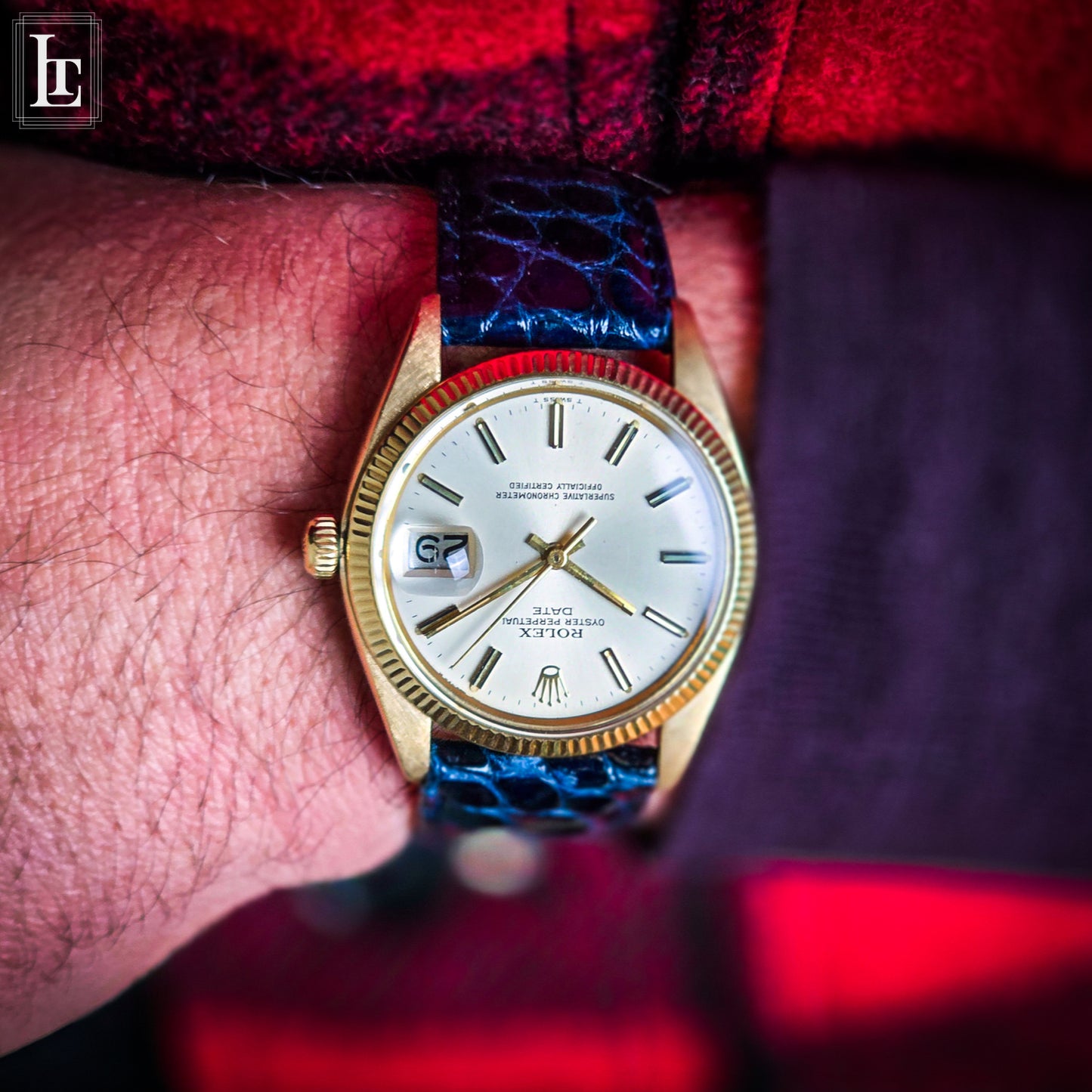 Rolex Date Yellow Gold