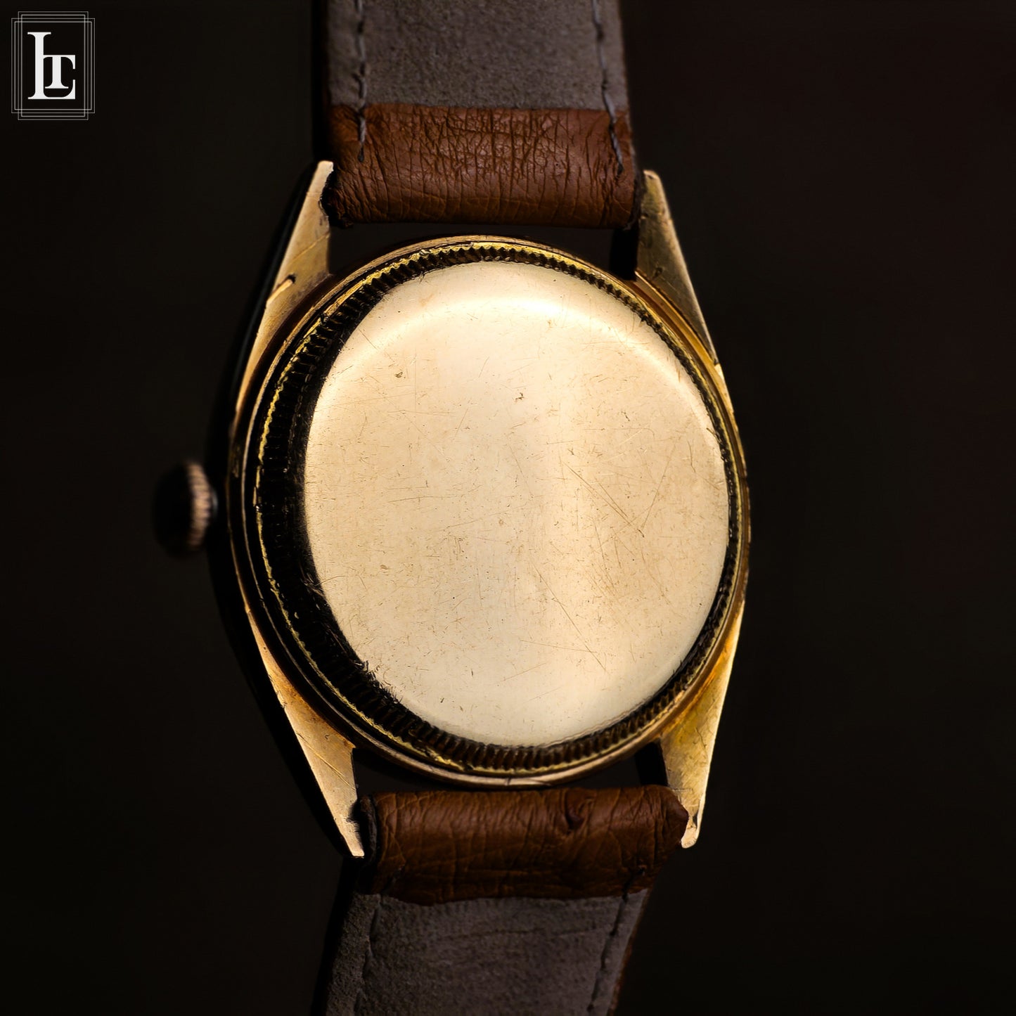 Rolex Precision Ref. 4365 nero oro rosa 18k