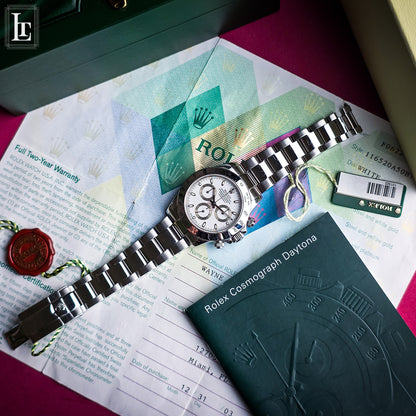 Rolex Daytona 116520 White