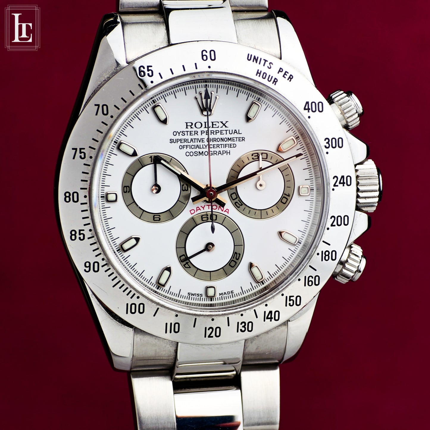 Rolex Daytona 116520 White