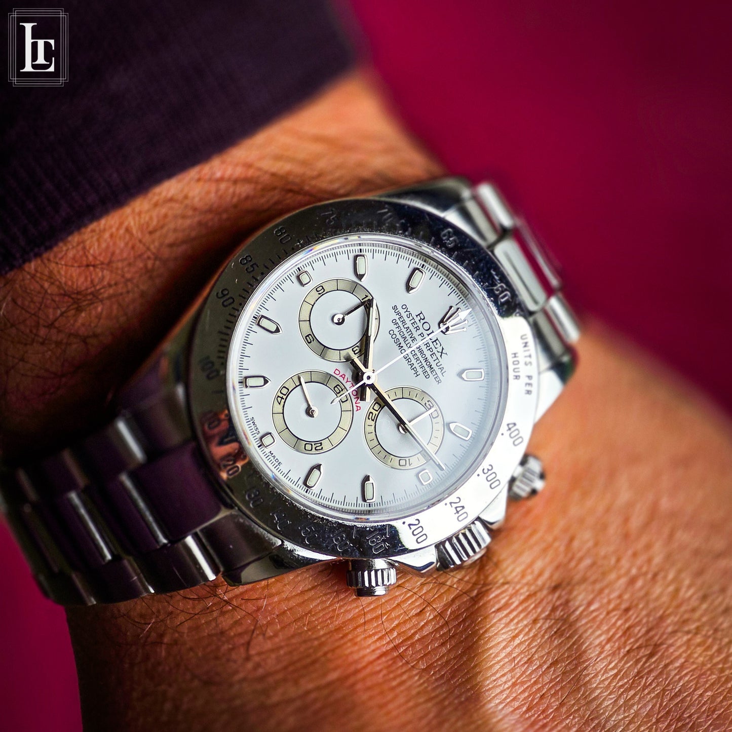 Rolex Daytona 116520 White