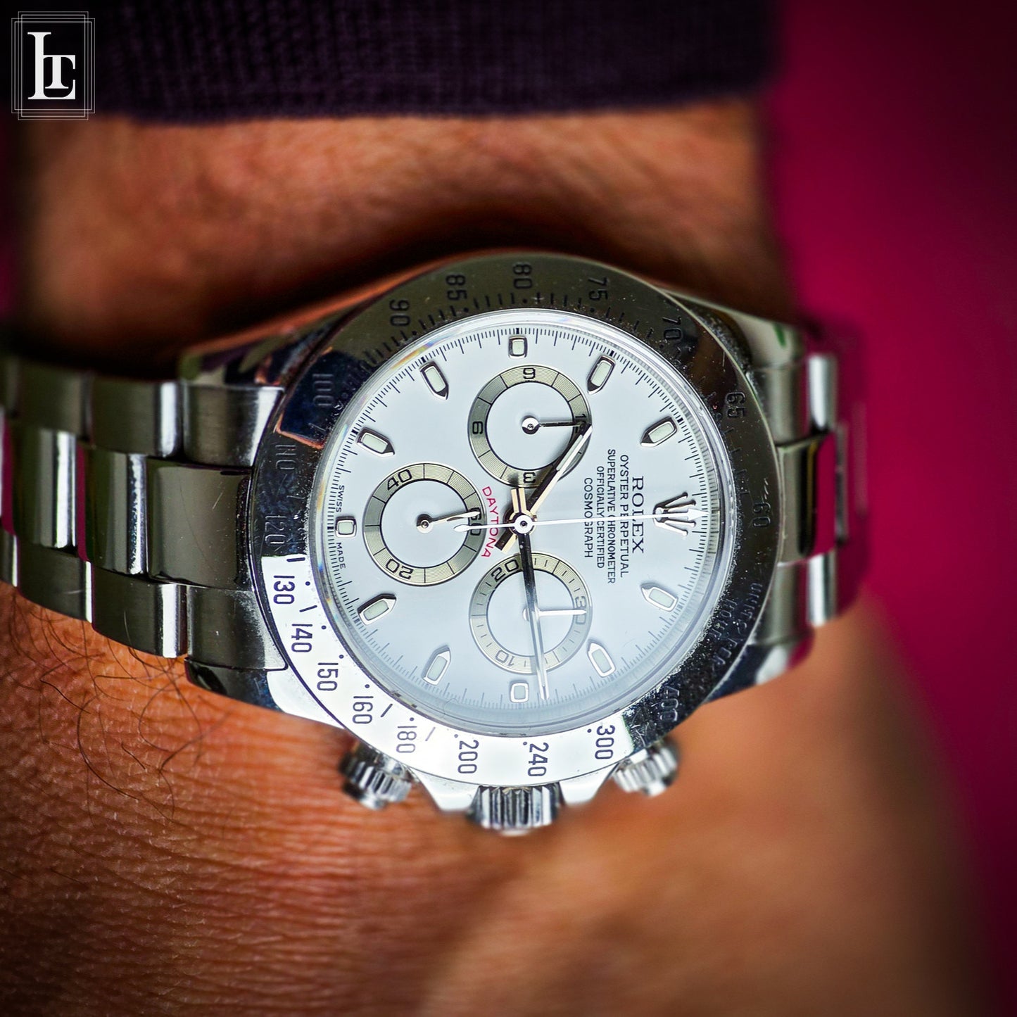Rolex Daytona 116520 White