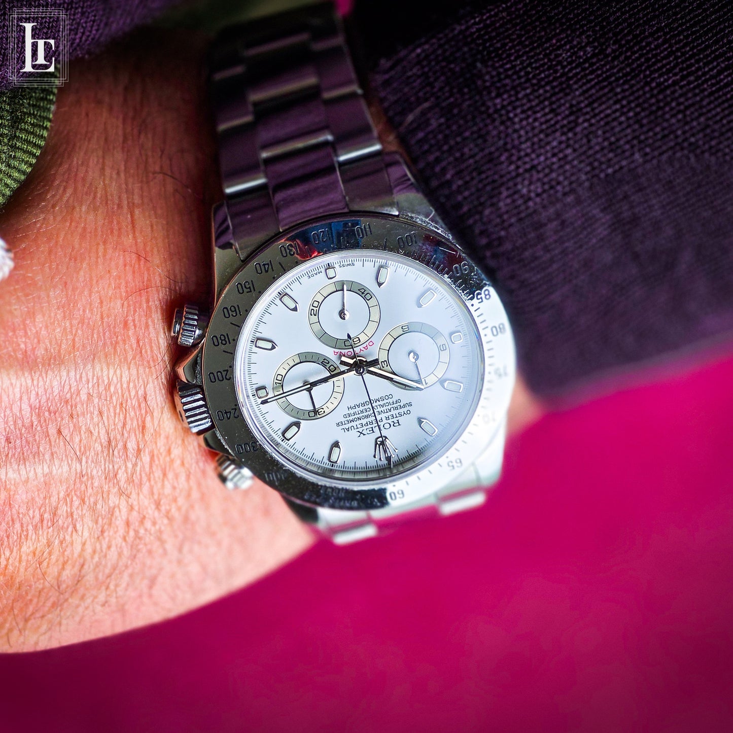 Rolex Daytona 116520 White