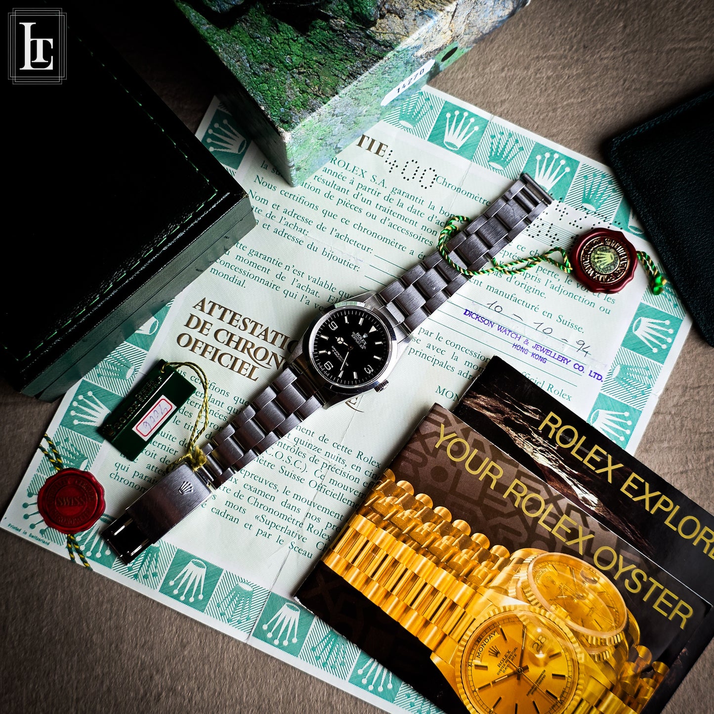 Rolex Explorer I Ref.14270 b&p