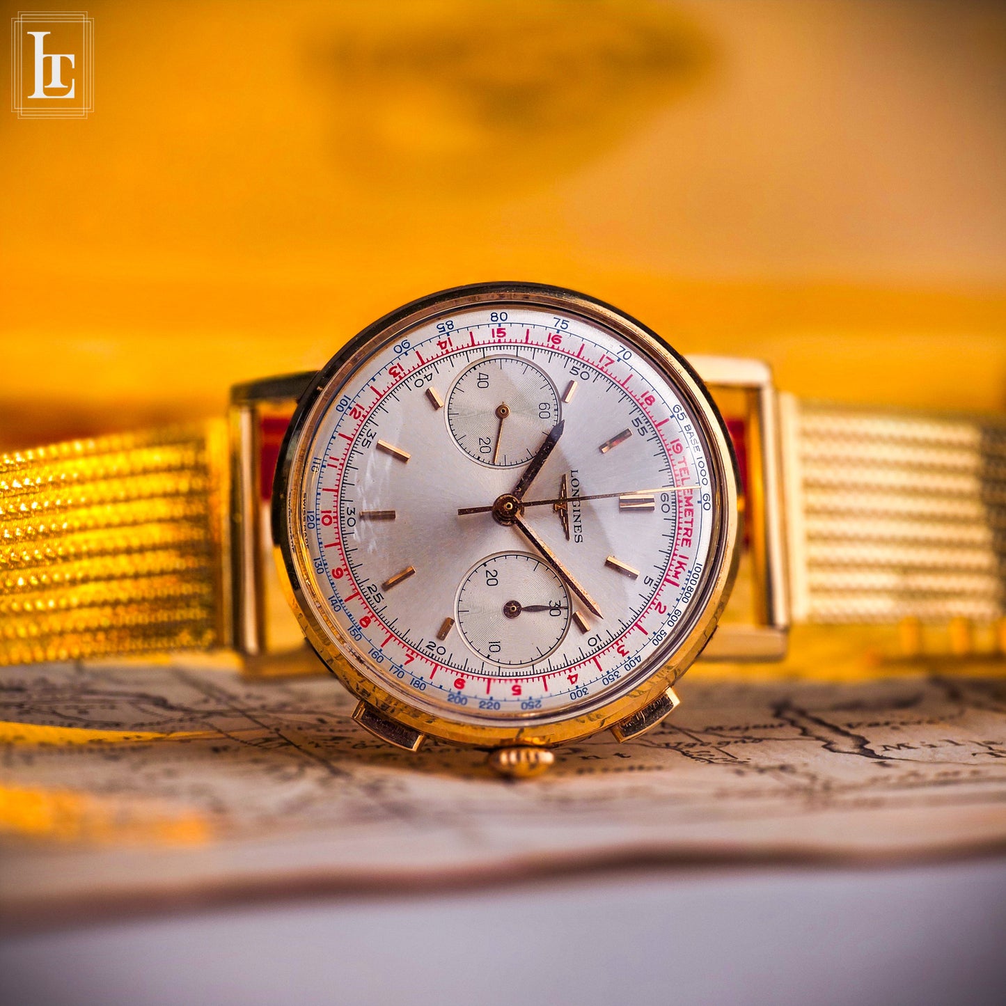 Longines Cronografo 30ch Ref.7414-10