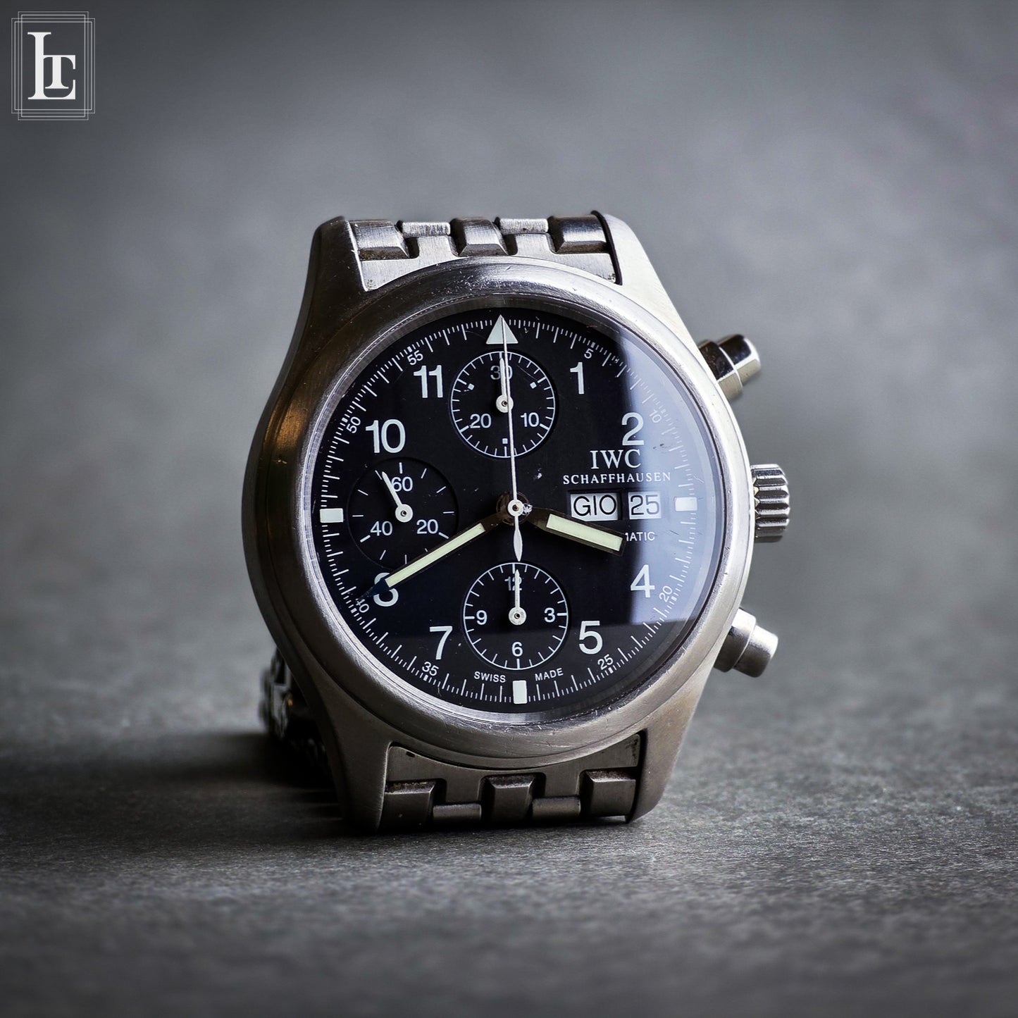 IWC Fliegerchronograph Pilot b&p