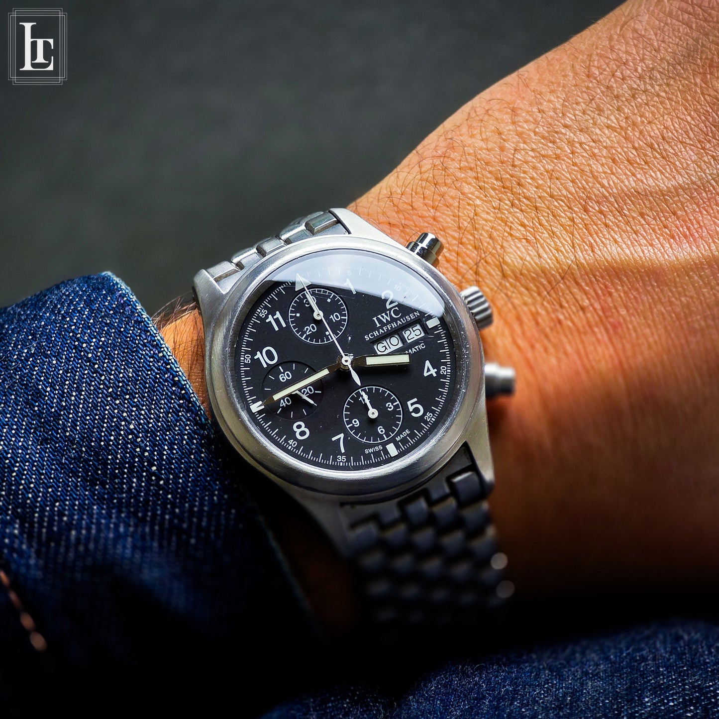 IWC Fliegerchronograph Pilot b&p