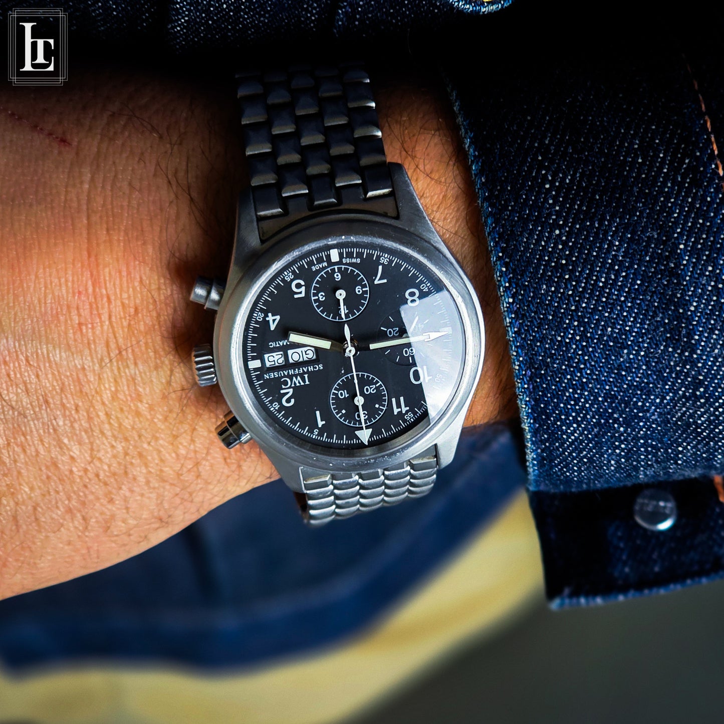 IWC Fliegerchronograph Pilot b&p