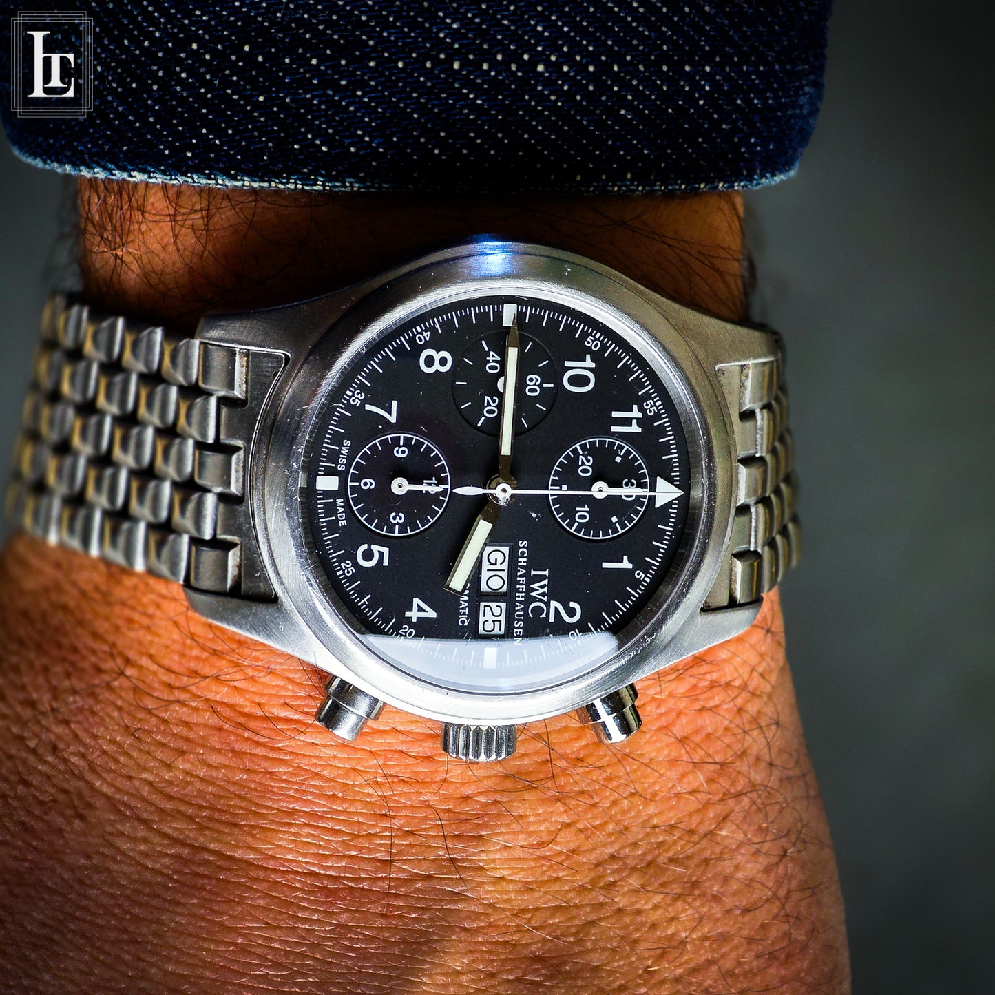 IWC Fliegerchronograph Pilot b&p