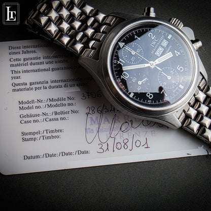 IWC Fliegerchronograph Pilot b&p