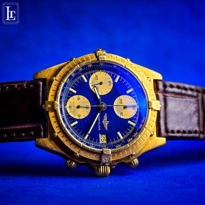 Breitling Chronomat blue 18k