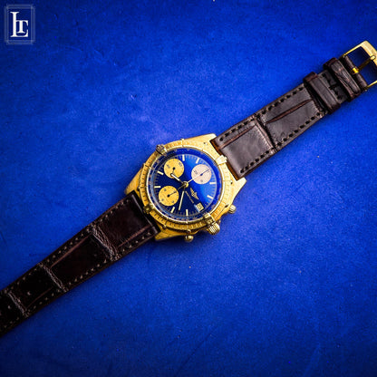 Breitling Chronomat blue 18k