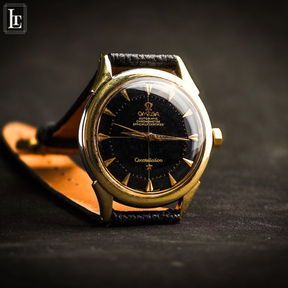 Omega Constellation nero gilt 