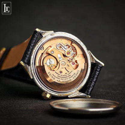 Omega Constellation nero gilt 