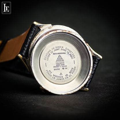 Omega Constellation nero gilt 