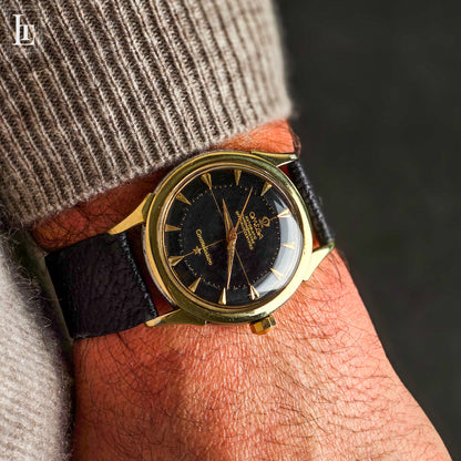 Omega Constellation nero gilt 