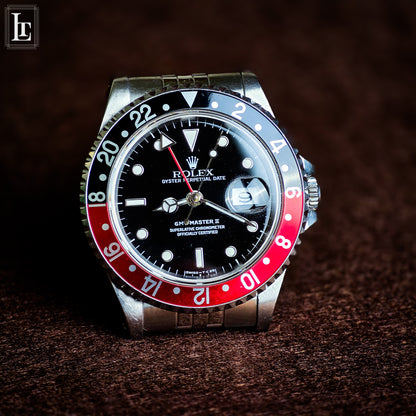Rolex GMT Master II 16710 b&p coke jubelee