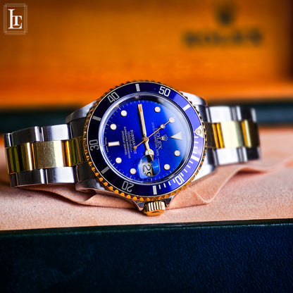 Rolex Submariner 16613 b&p