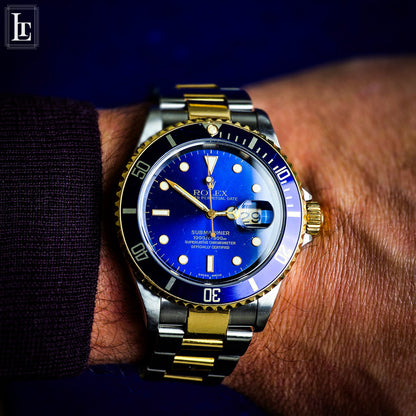 Rolex Submariner 16613 b&p