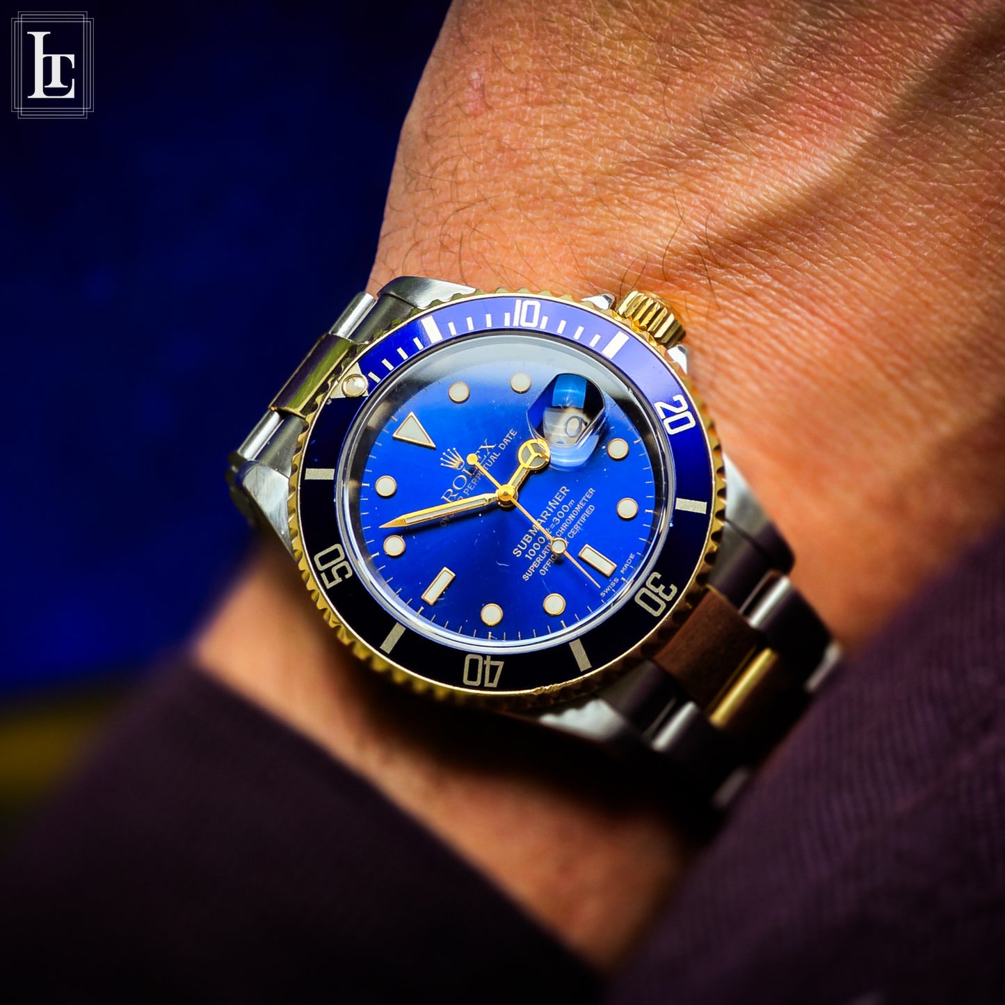 Rolex Submariner 16613 b&p
