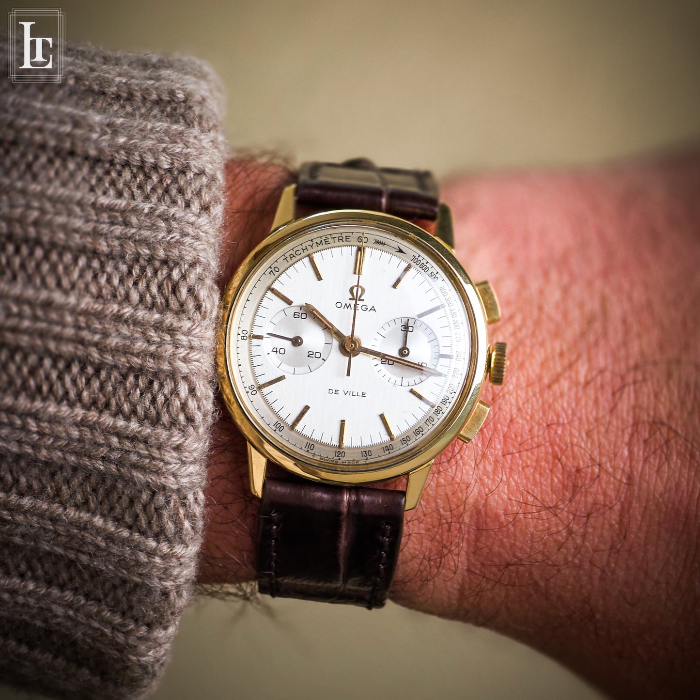 Cronografo Omega De Ville 18k