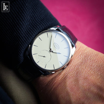 Parmigiani Fleurier Tonda 1950 Oro Bianco b&p