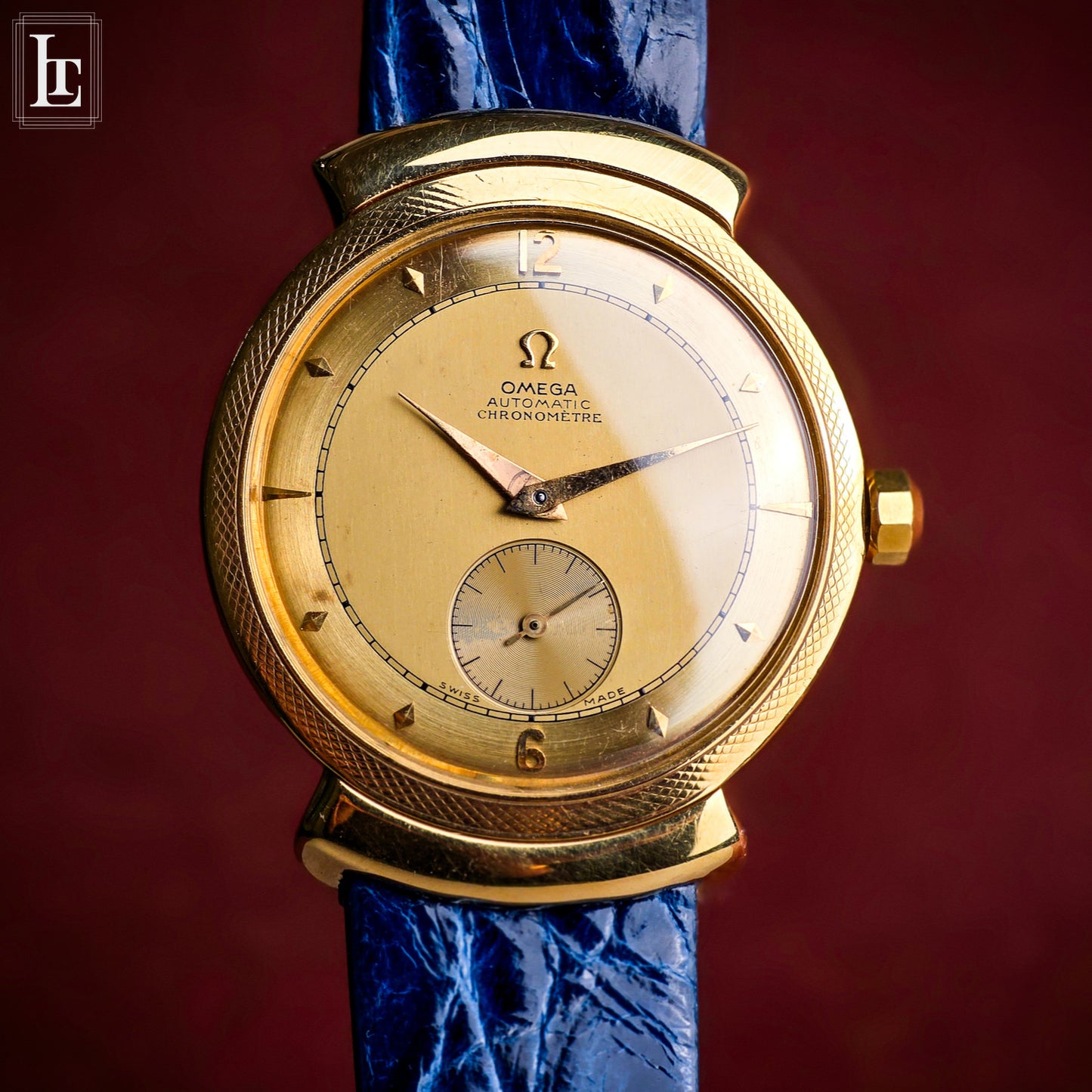 Omega Chronometre Gold Papillon