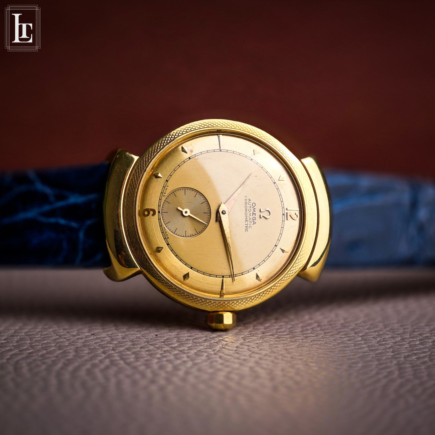 Omega Chronometre Gold Papillon