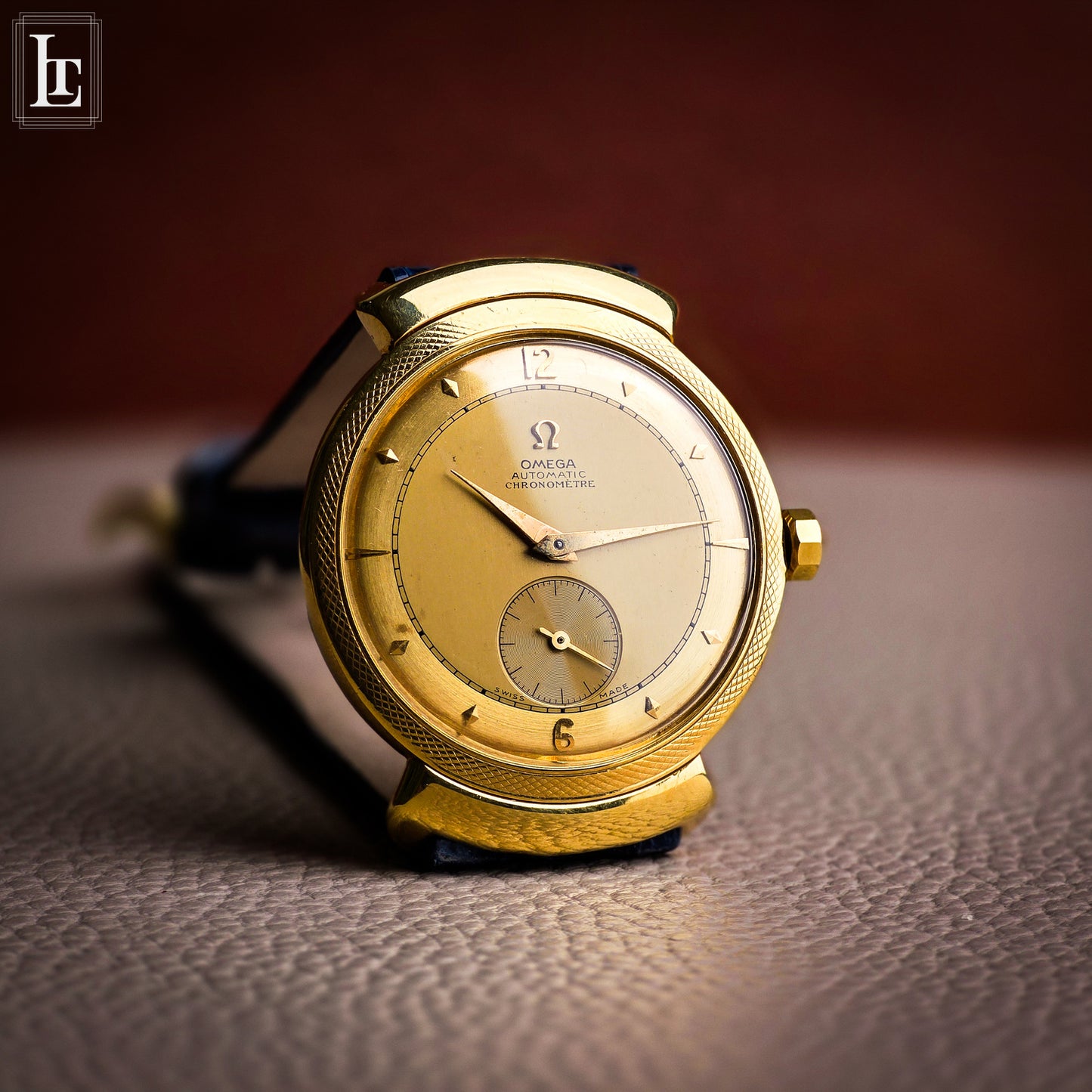 Omega Chronometre Gold Papillon