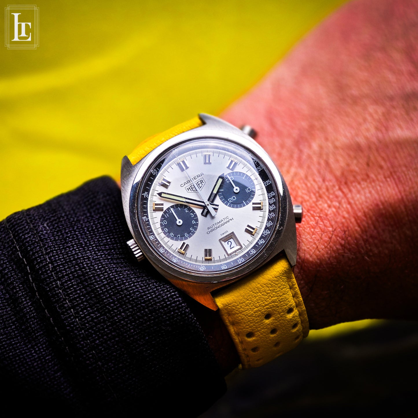 Heuer Carrera Chronograph Ref. 1153 S automatico