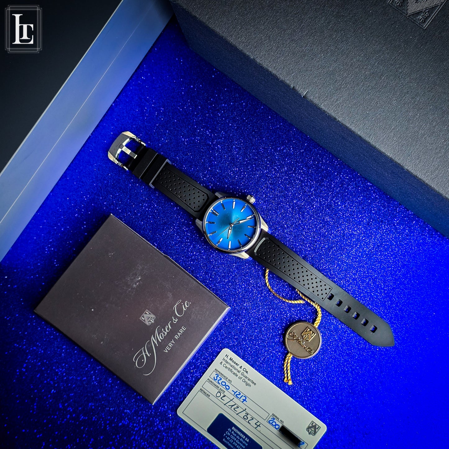 H.Moser & Cie Pioneer Artic Blue