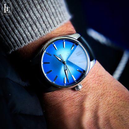 H.Moser & Cie Pioneer Artic Blue