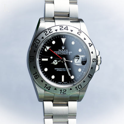 Rolex Explorer II black SEL b&p