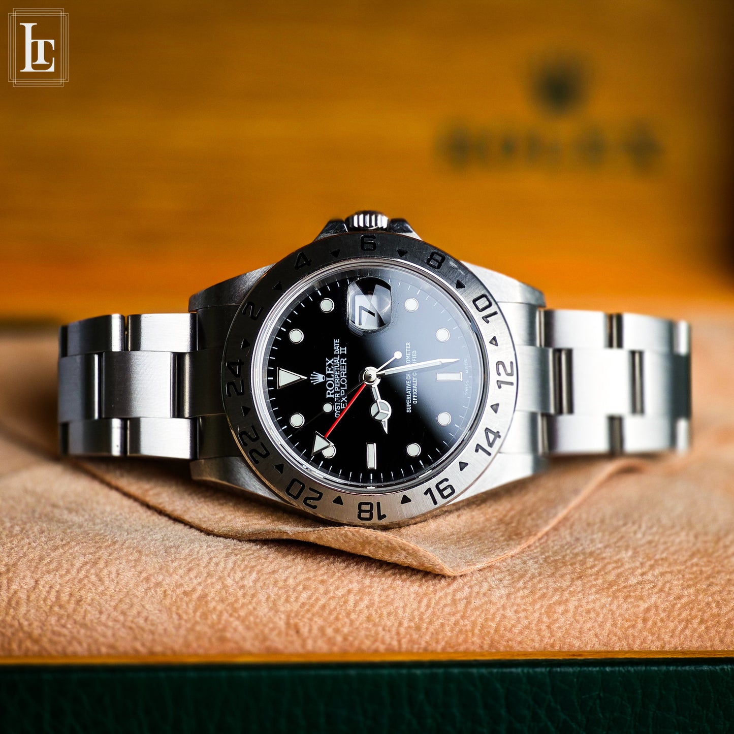 Rolex Explorer II black SEL b&p