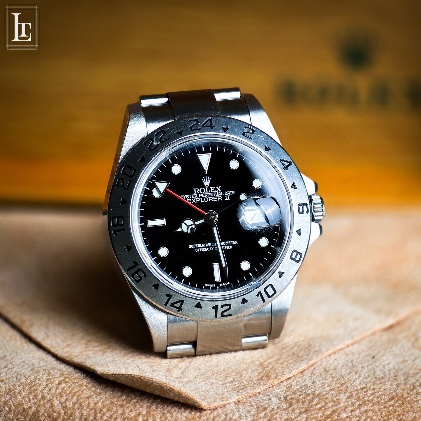 Rolex Explorer II black SEL b&p