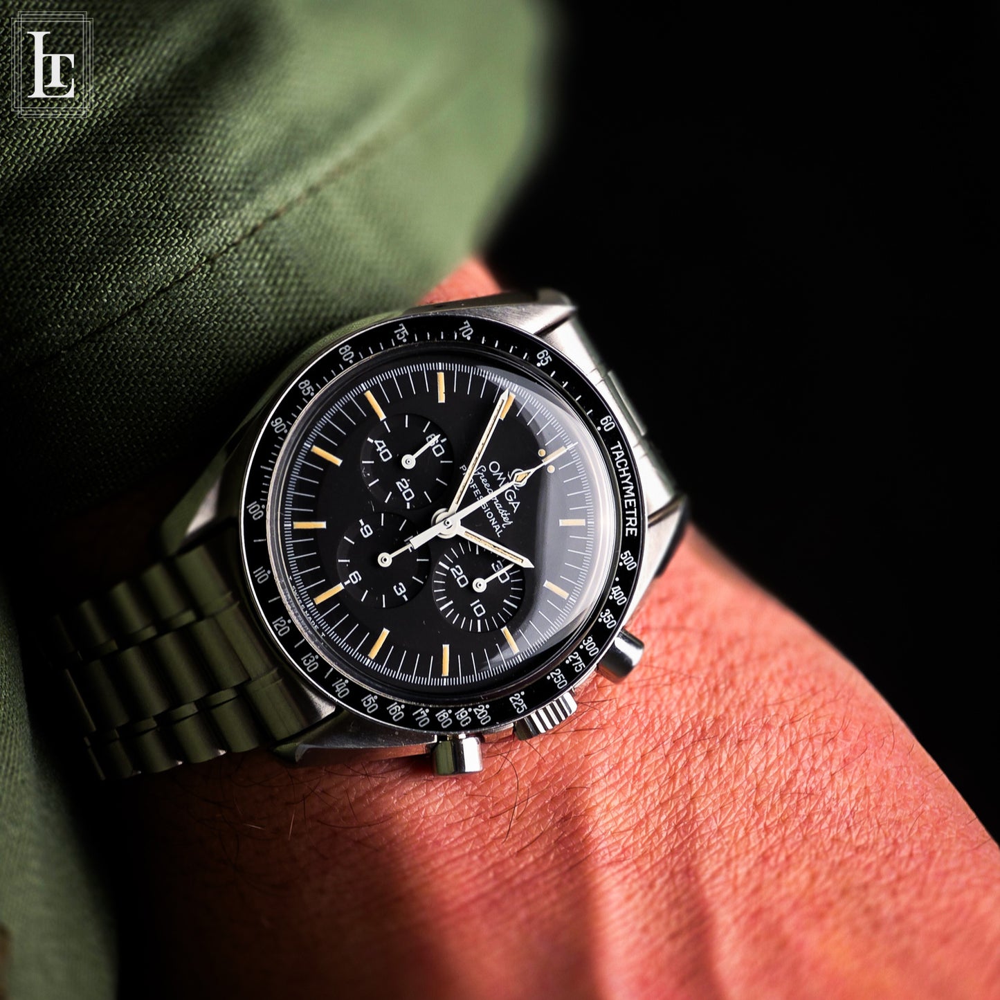 Omega Speedmaster Professional S-R Long 1985