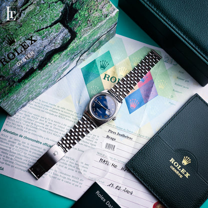 Rolex Datejust 16220 Blue