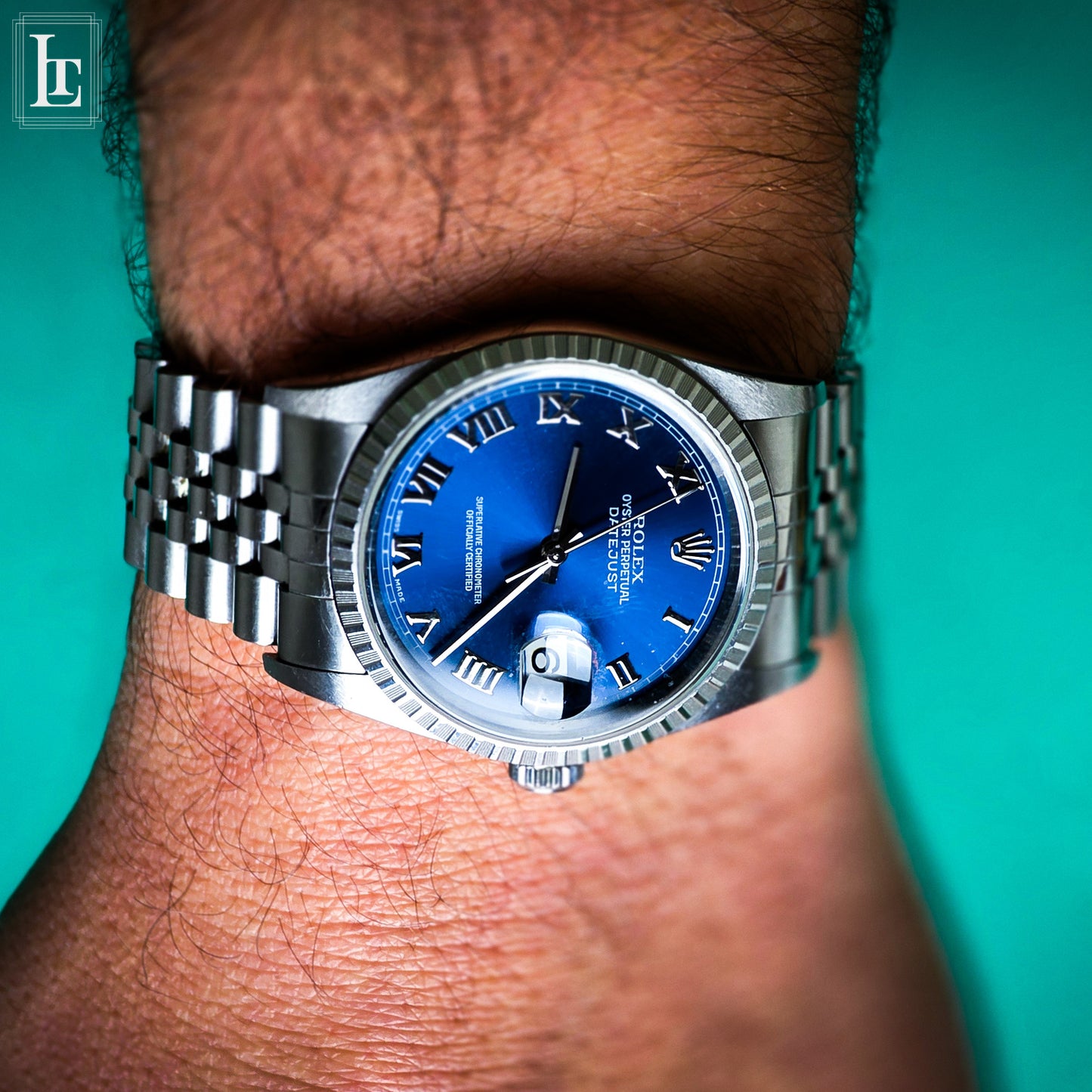 Rolex Datejust 16220 Blue