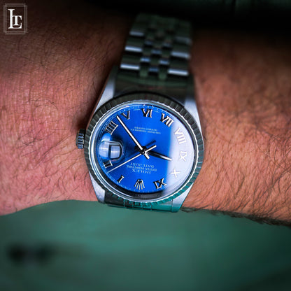 Rolex Datejust 16220 Blue