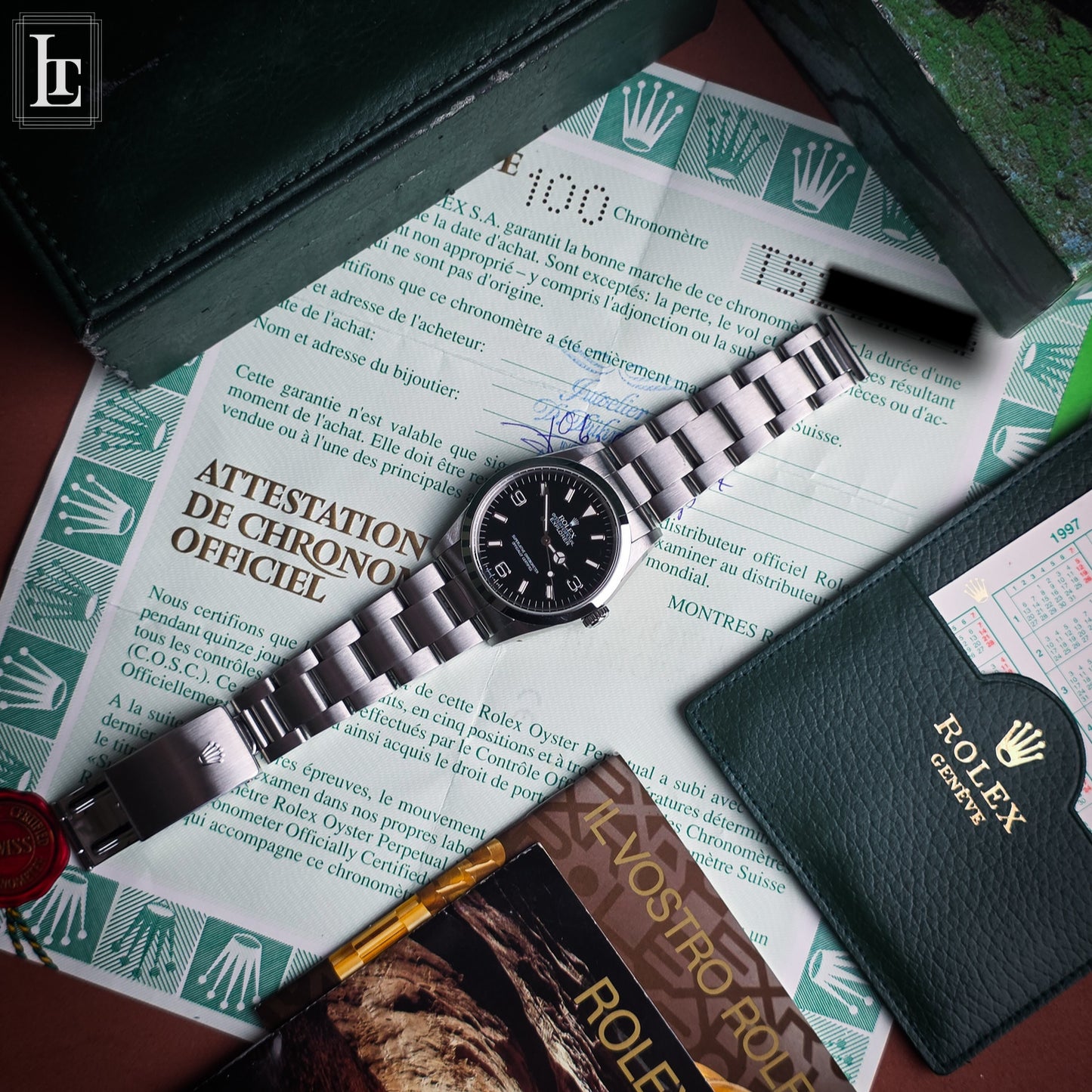 Rolex Explorer I Ref. 14270 Full Set 1996
