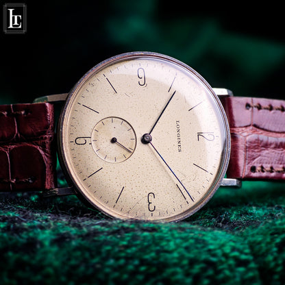 Longines Oversize coin edge art decò