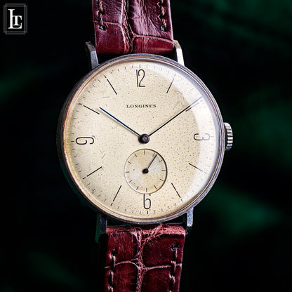 Longines Oversize coin edge art decò