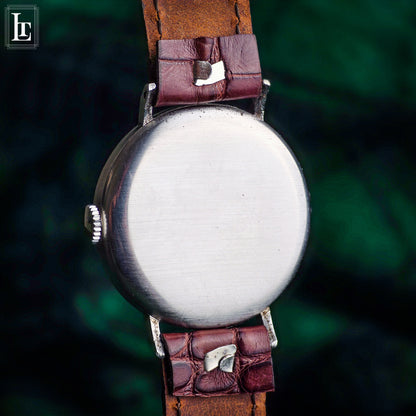 Longines Oversize coin edge art decò