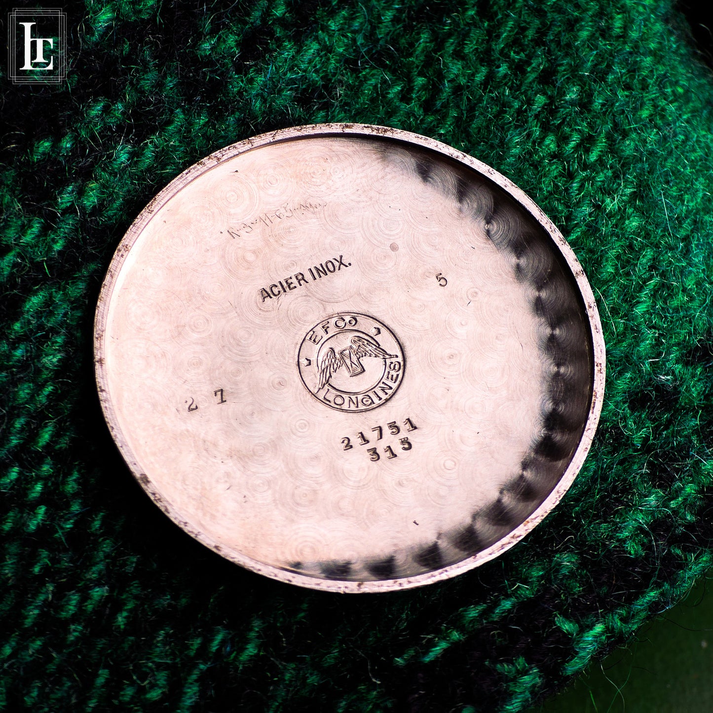 Longines Oversize coin edge art decò