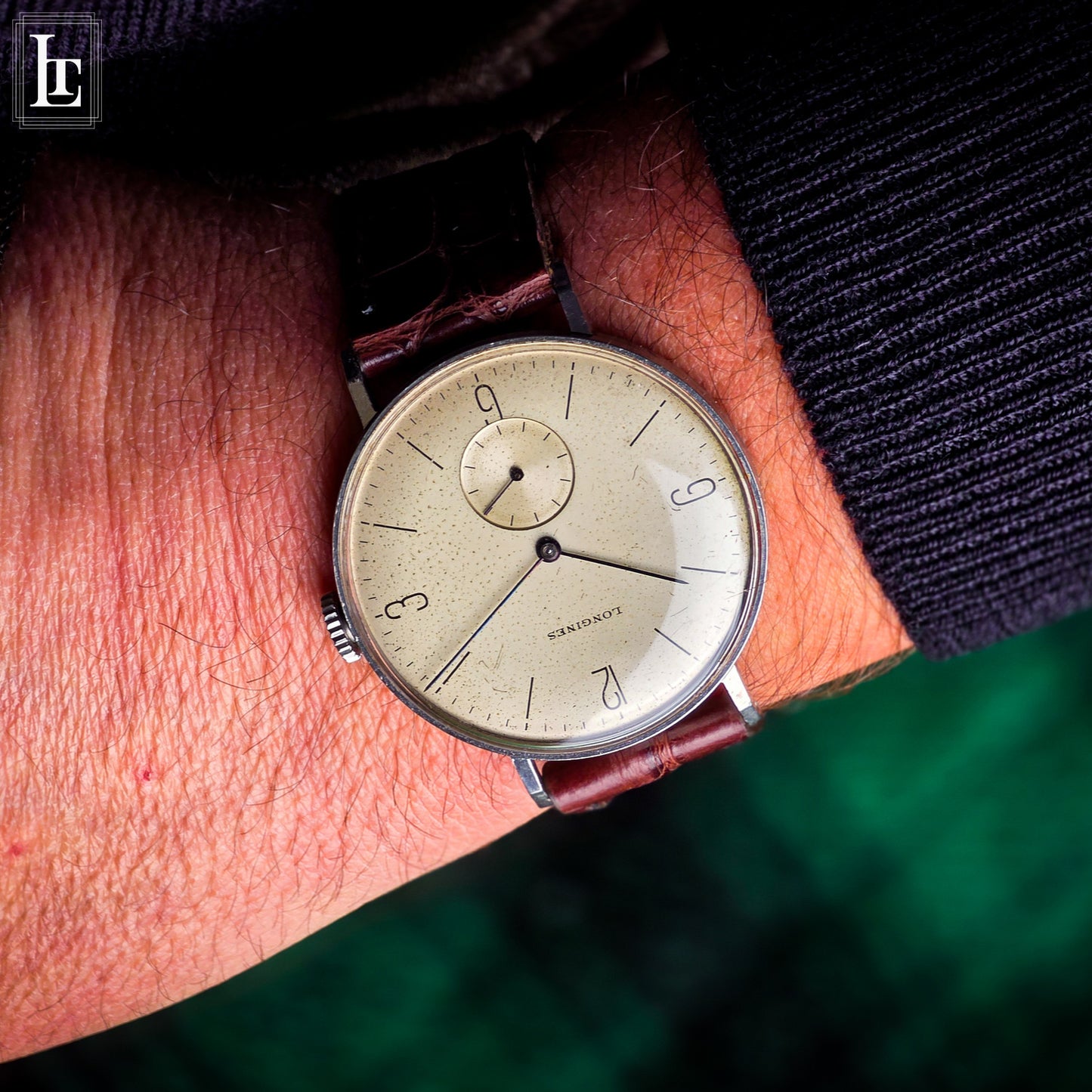 Longines Oversize coin edge art decò