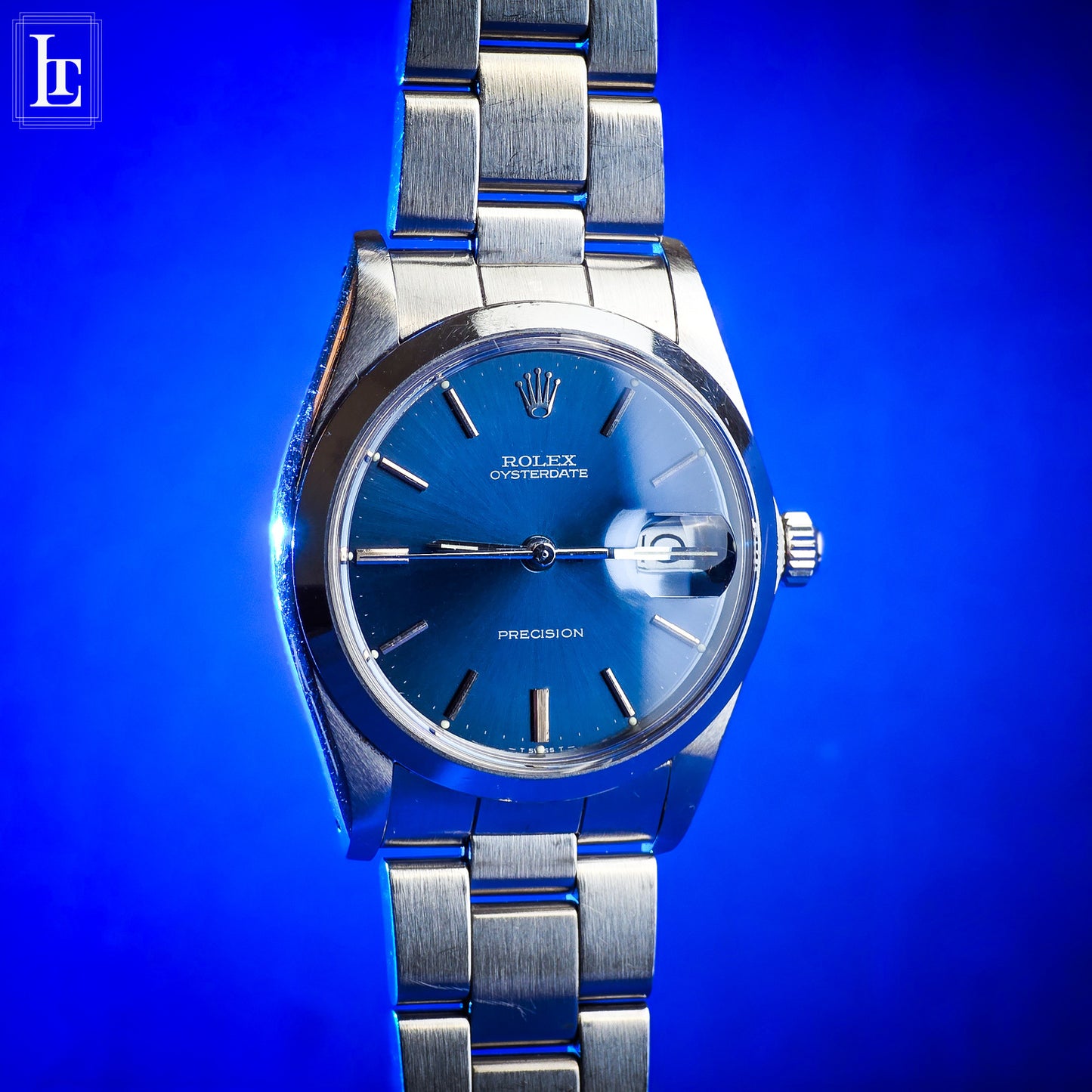 Rolex Oysterdate Precision blue